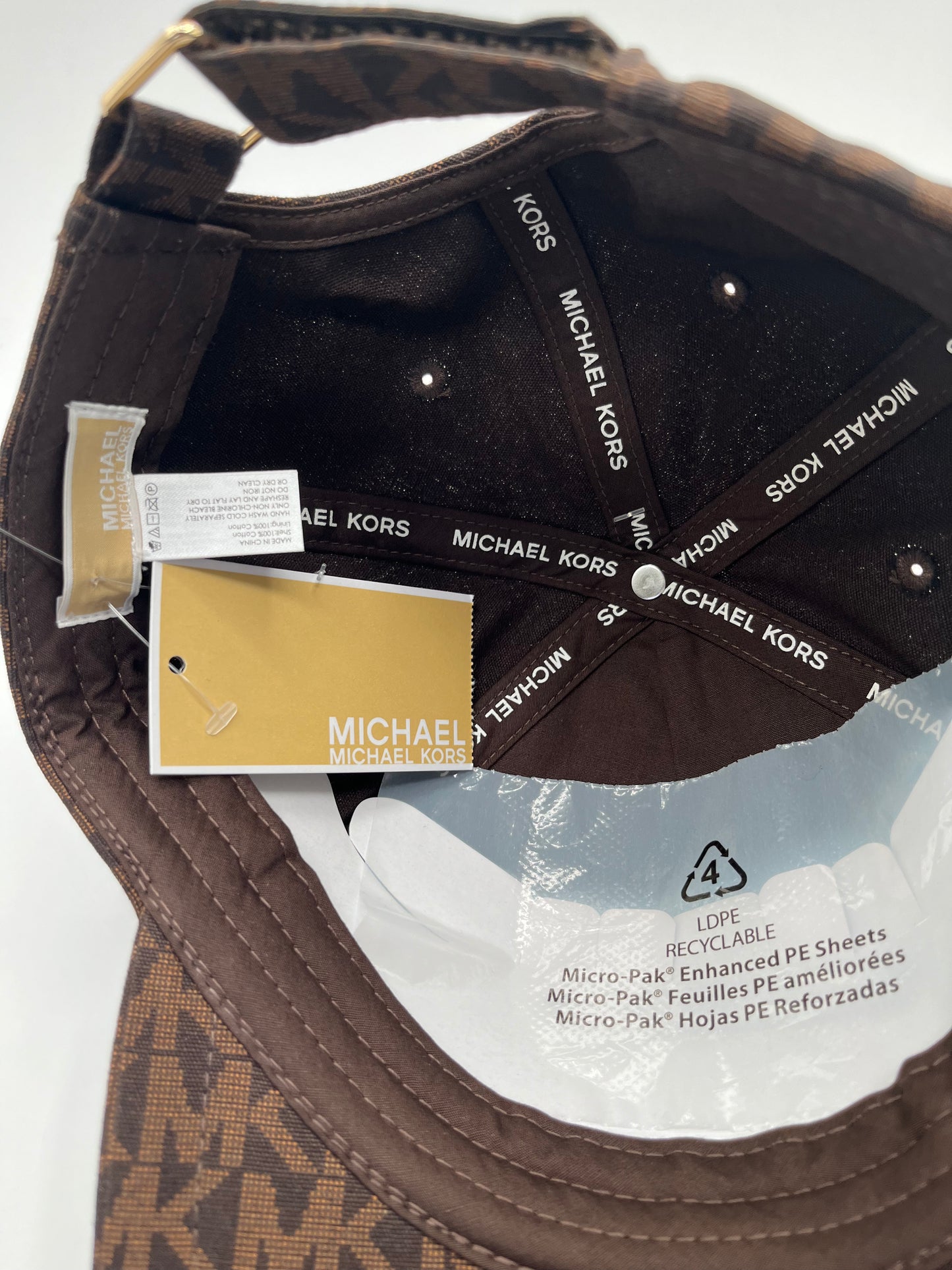 Gorra Marron Michael Kors