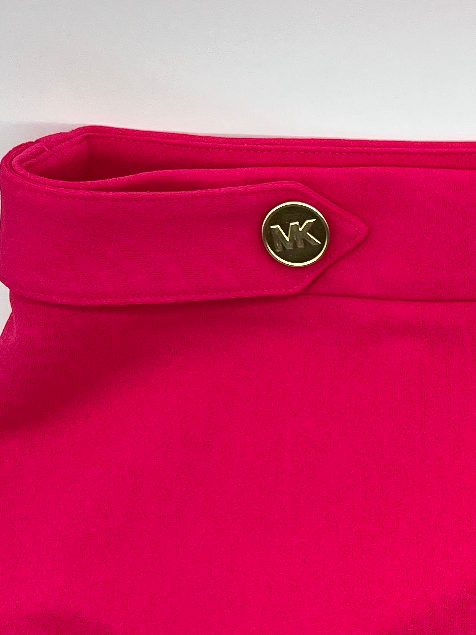 Falda Rosa Vibrante Michael Kors