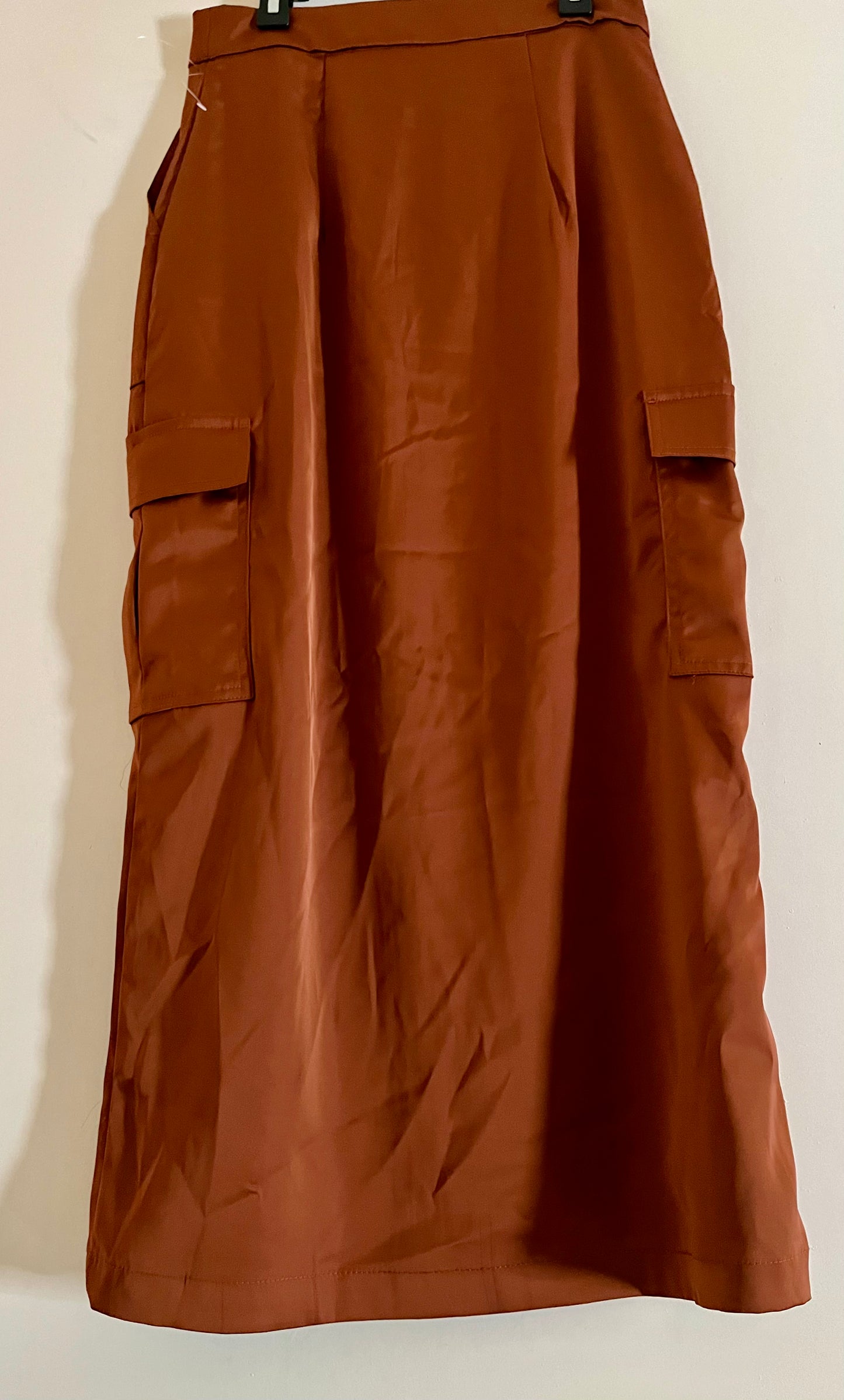 Falda Marron Larga