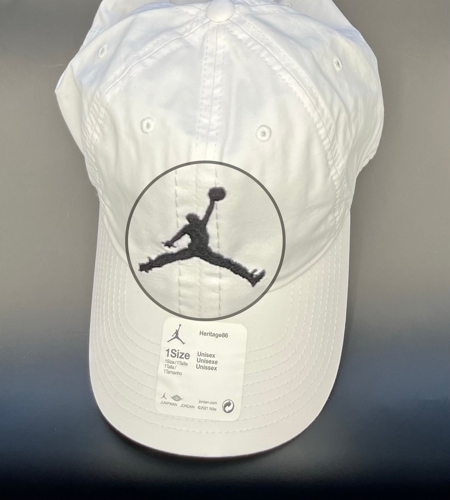 Gorra Blanca Jordan
