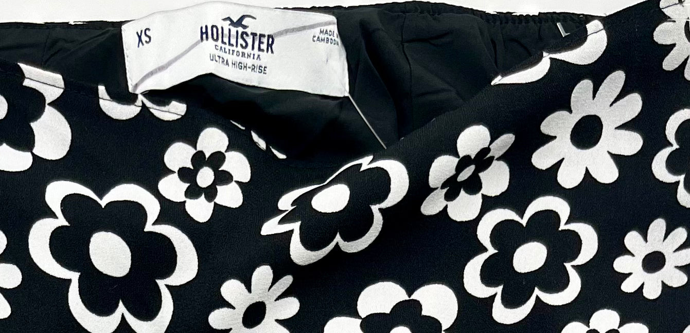 Falda Negra Hollister