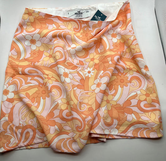 Falda Naranja Hollister