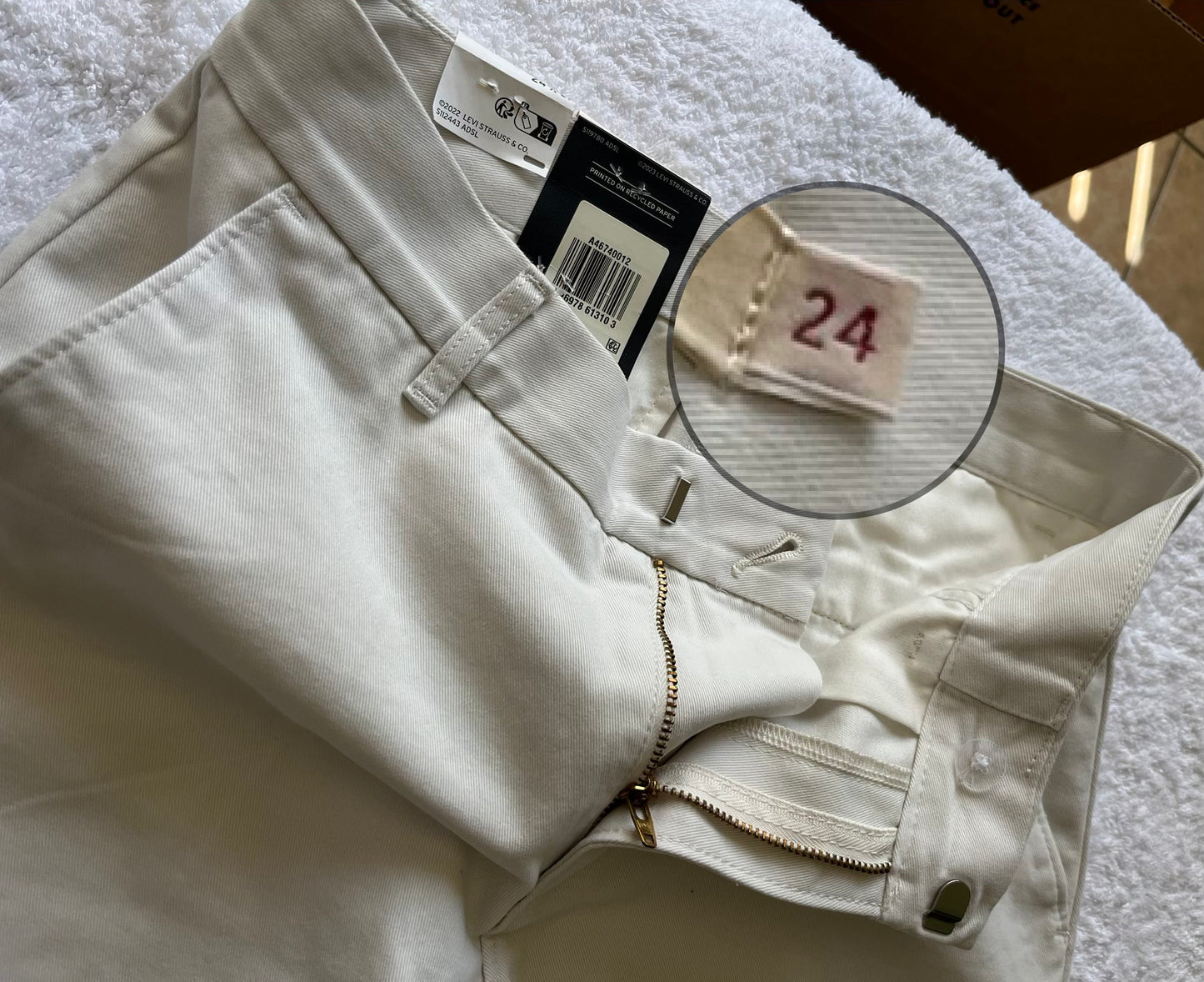 Pantalon Chino Levis (Mujer)