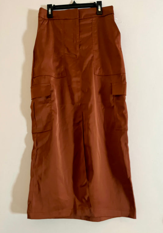 Falda Marron Larga